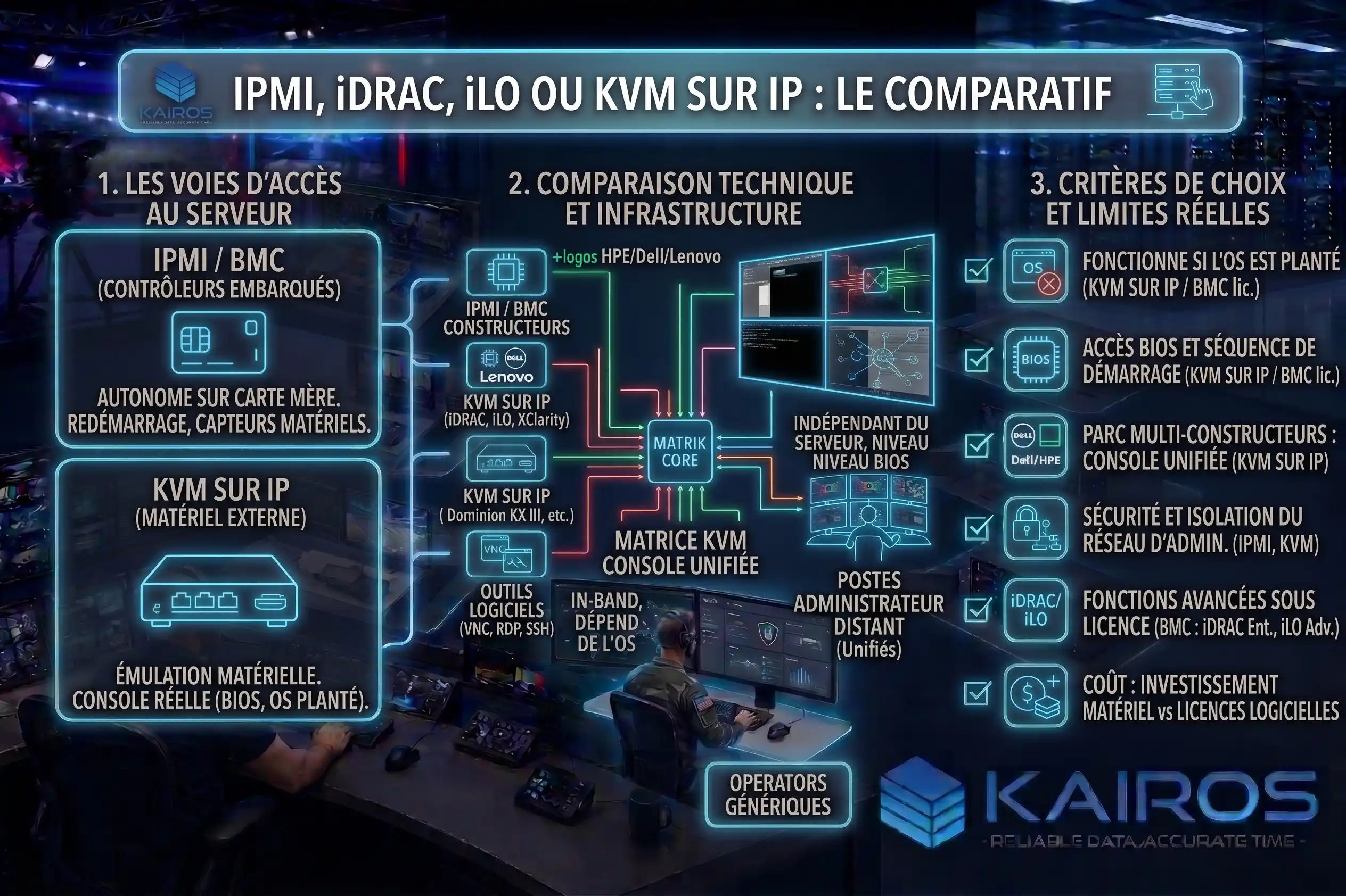 acces distant serveur ipmi kairos
