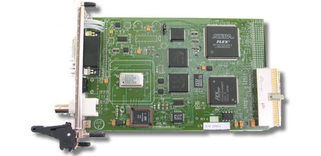 Carte récepteur GPS ou IRIG A/B – JXI2 – CPCI SyncClock32