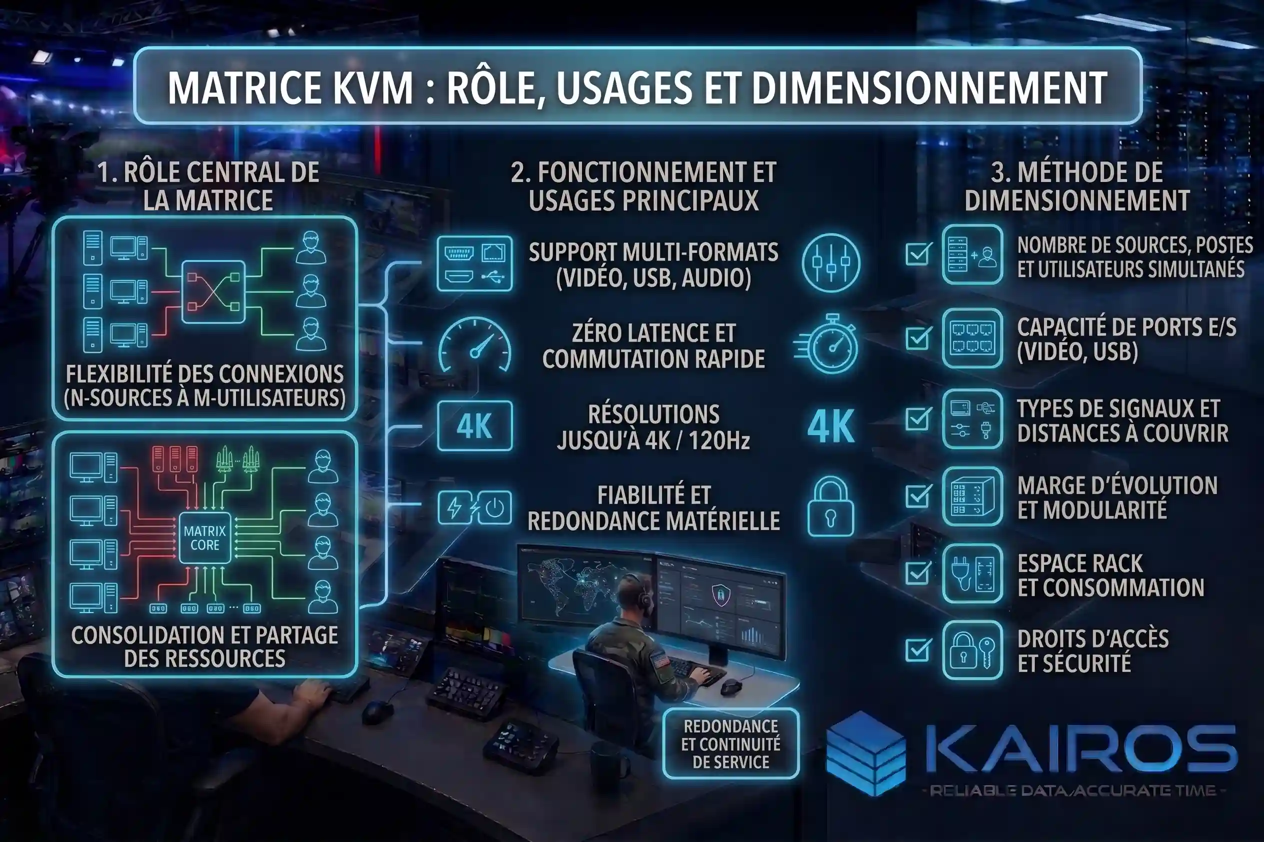 matrice kvm guide kairos